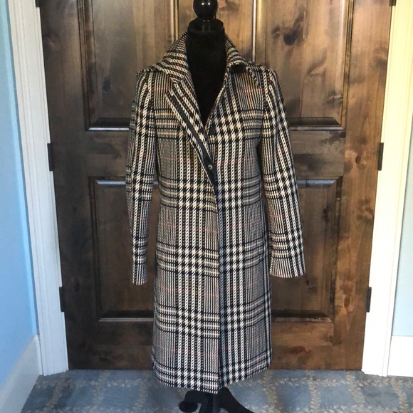 Burberry Jackets & Blazers - Plaid wool Burberry coat